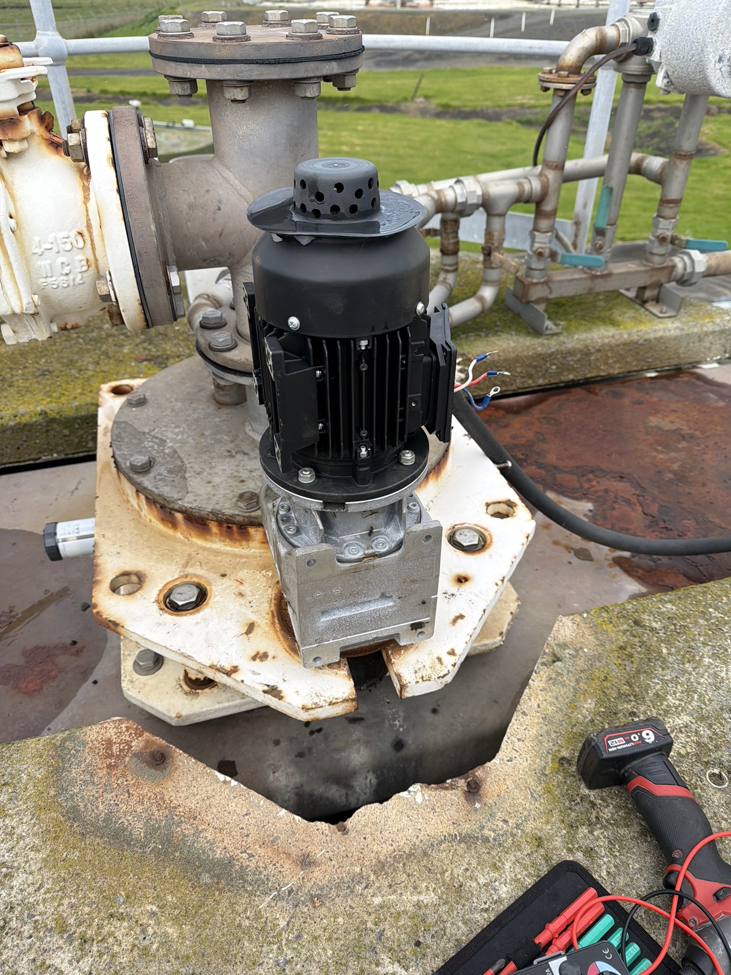 Industrial electrical work